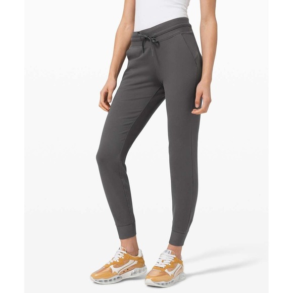Lululemon Ready To Fleece Pants Womens Size 10 Black Joggers W5CZ9S 28" - Picture 8 of 12